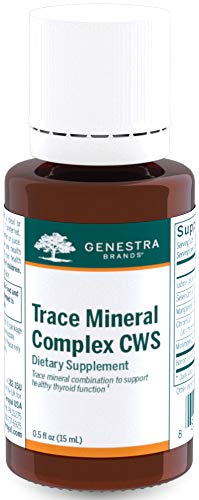 Genestra Trace Mineral Complex CWS bottle label