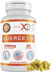 Genex Quercetin 500mg bottle with 60 capsules