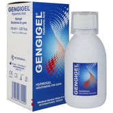 Gengigel 150ml mouthrinse bottle on a clean background