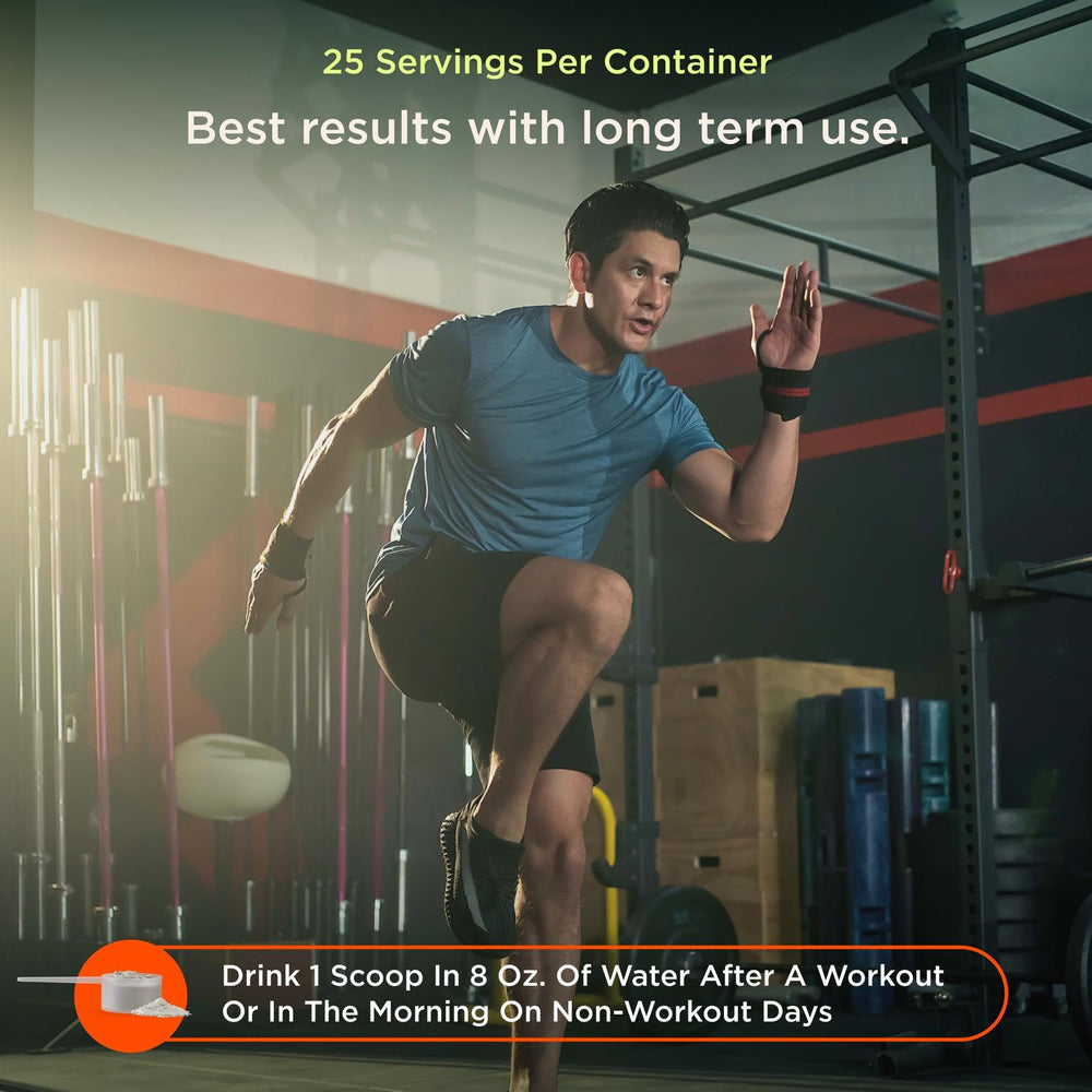 Active athlete training with Genius Creatine