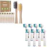 GENKENT 12-count bamboo toothbrushes packaging