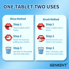 Biodegradable toothpaste tablets