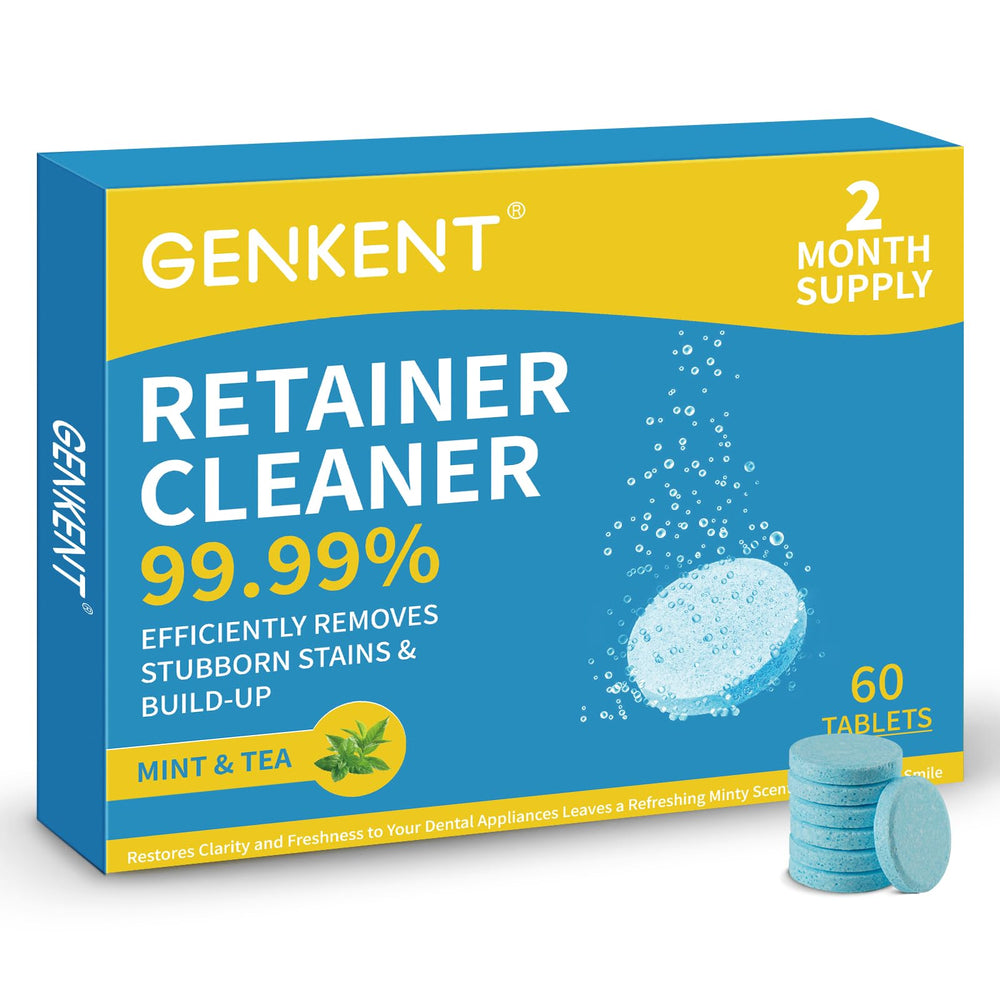 GENKENT Retainer Cleaner Tablets 60-pack