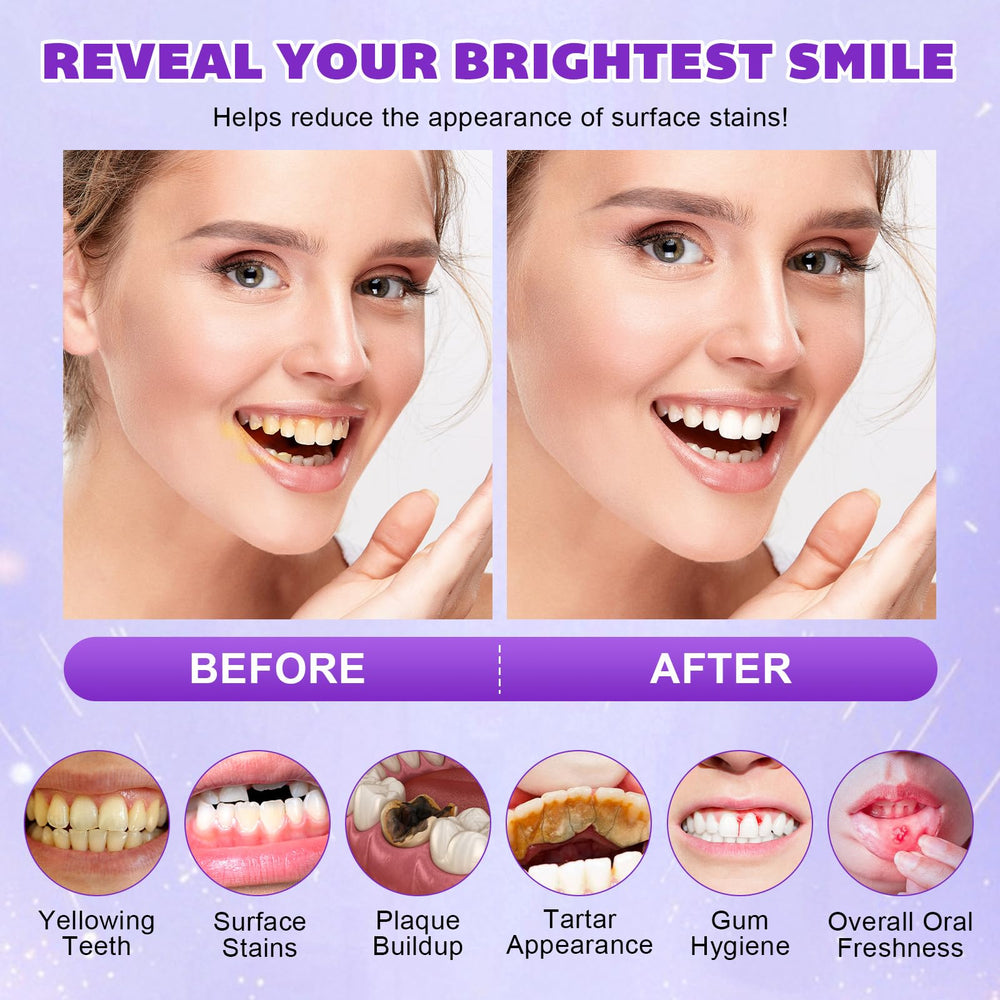Gentle enamel care close-up