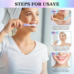 Gentle cleaning for sensitive teeth illustration