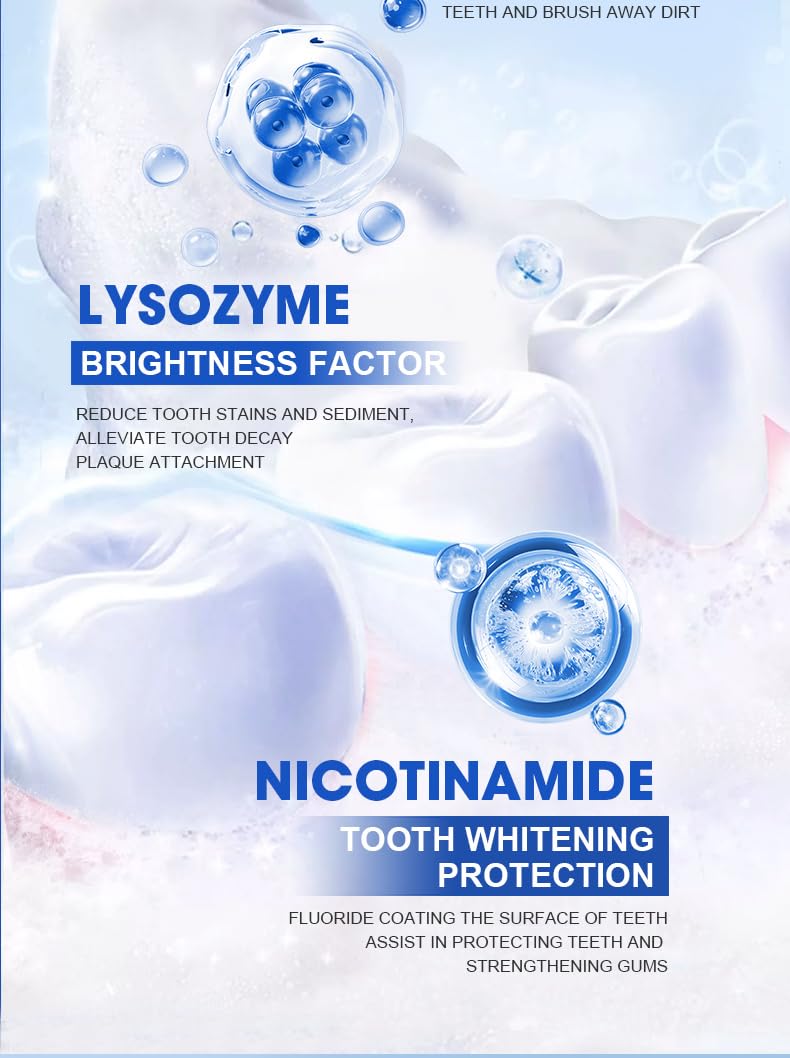 Gentle mint flavor infographic