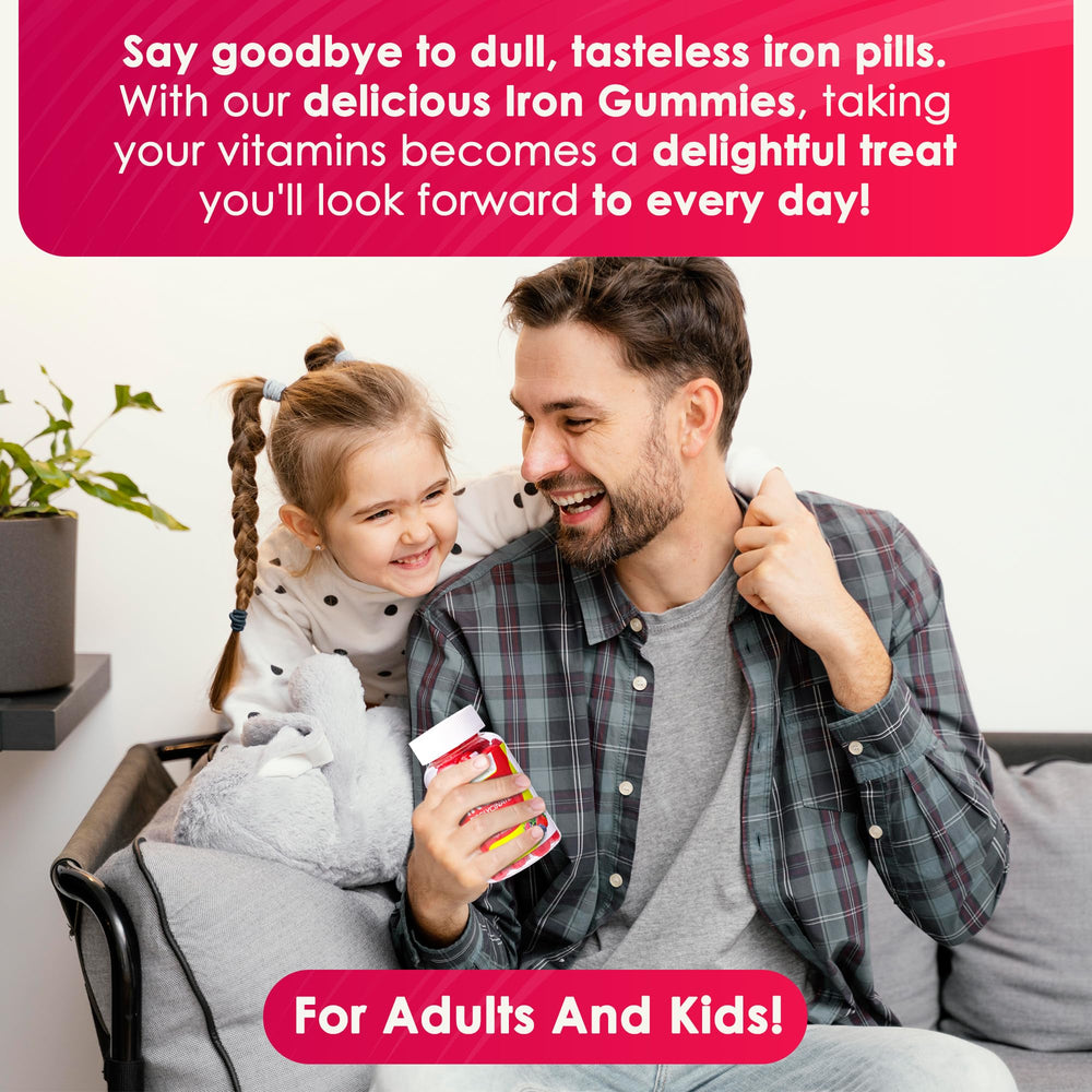 Gentle on the stomach iron gummies