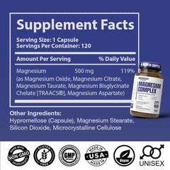 Gentle on the stomach magnesium blend