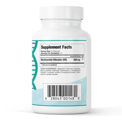 GenuinePurity Liposomal NR capsules highlighting advanced delivery and absorption.