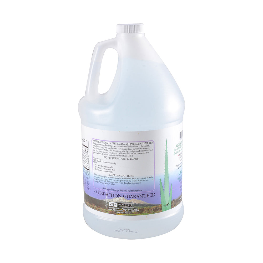 Liquid Aloe Vera extract illustration on label