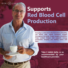 GeriCare packaging featuring 'Since 1989' branding