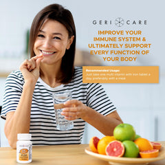 B-vitamins and iron supporting energy metabolism