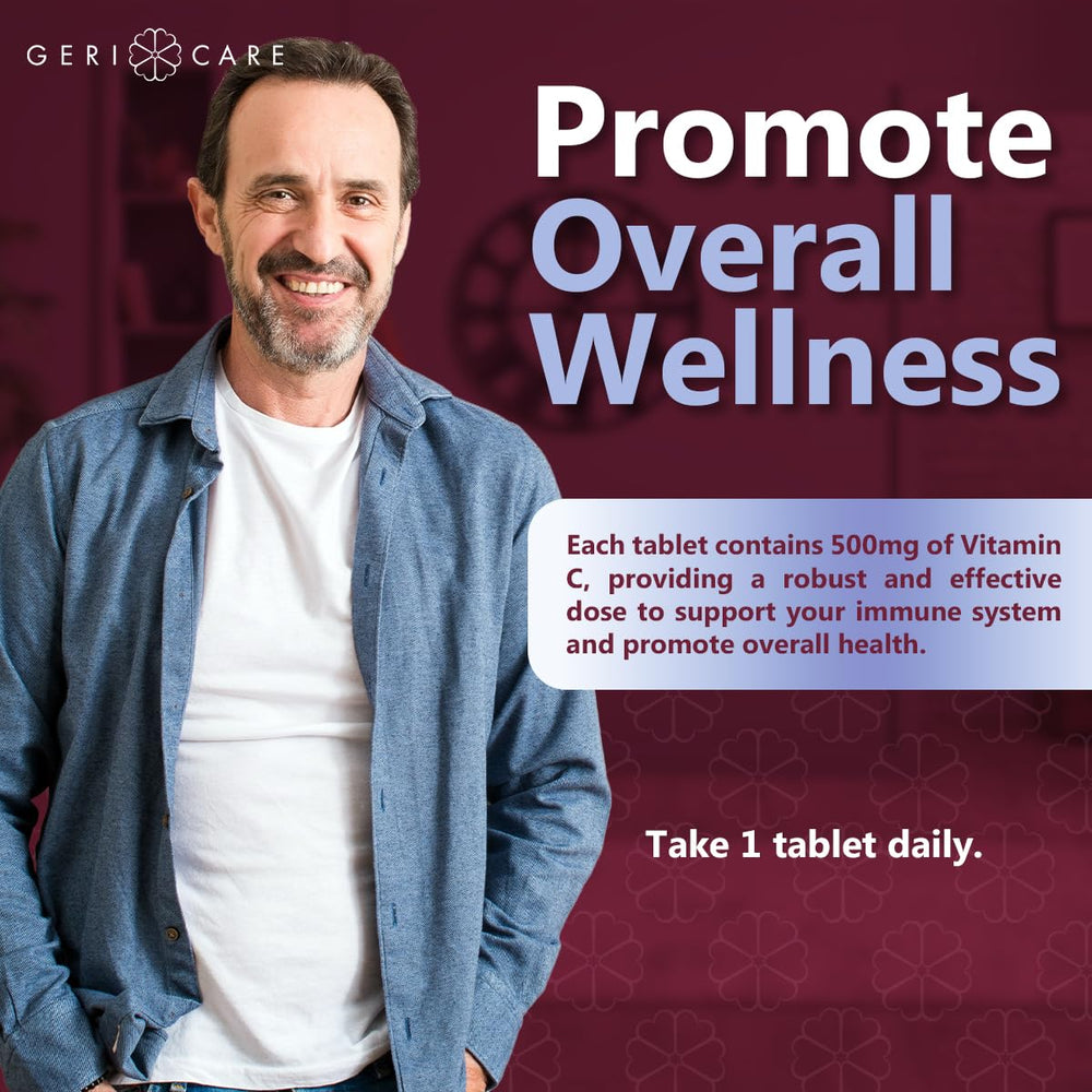 GeriCare Vitamin C 100-count packaging