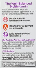 Close-up of Geritol Complete Tablets pills