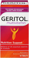 Product shot: Geritol Complete Tablets 100-count per bottle, pack of 3
