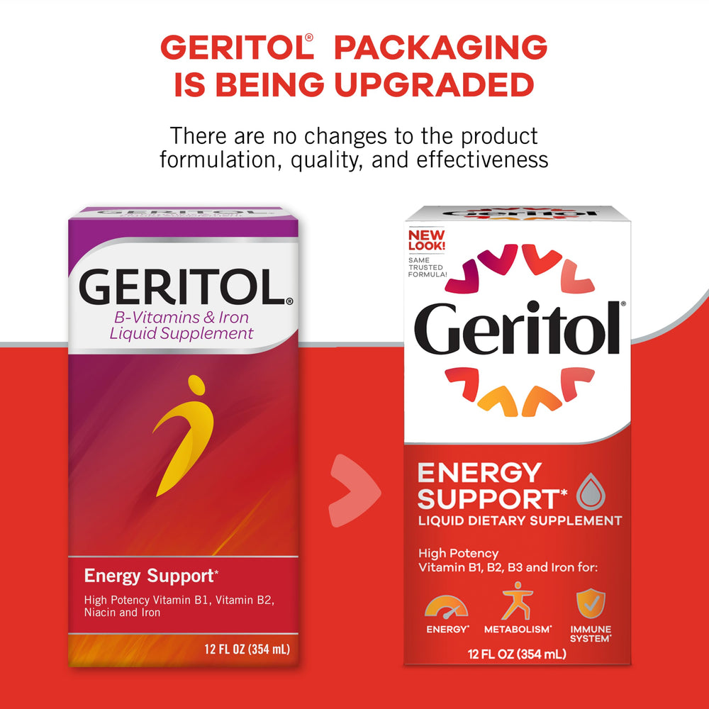 Pleasant-tasting Geritol liquid being served