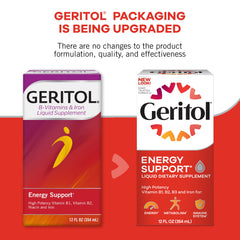 Pleasant-tasting Geritol liquid being served