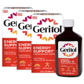 Geritol Liquid Vitamin and Iron supplement bottle, 12 oz