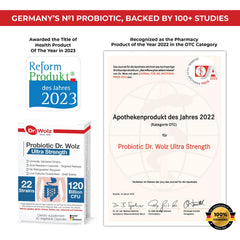 Doctor-formulated probiotic with 22 strains