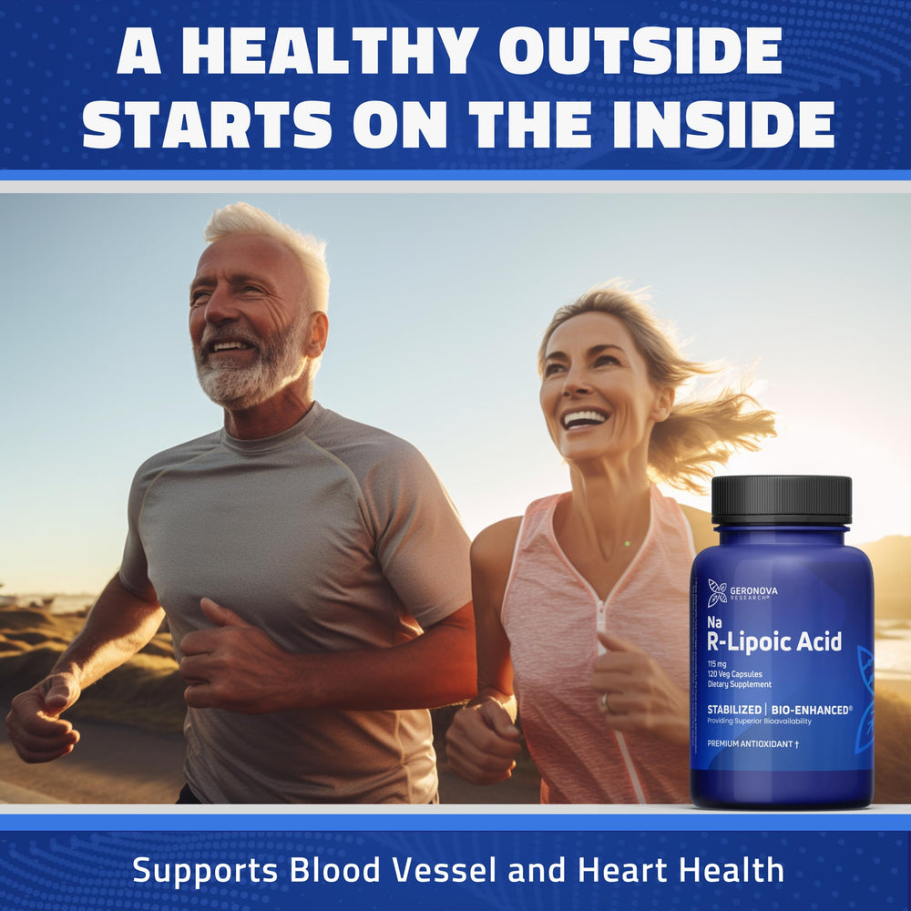 Bottle with capsules on a white background