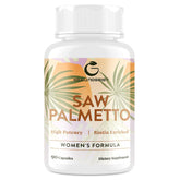 Gesundgeist Saw Palmetto for Women bottle on white