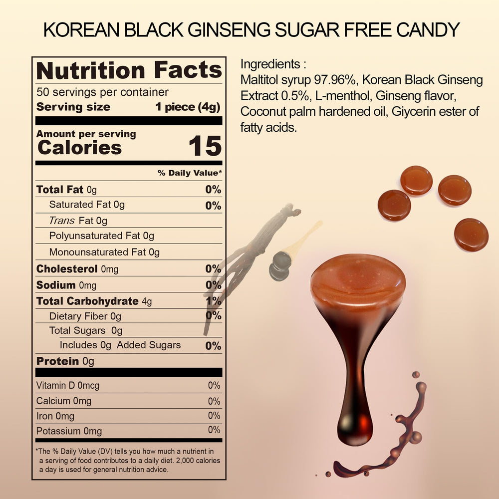 GeumHeuk candy for on-the-go energy and focus