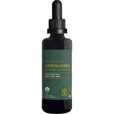 Global Healing Center Ashwagandha Drops bottle with KSM-66 label