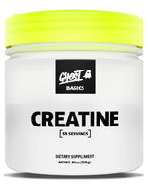 GHOST Basics Creatine Monohydrate bottle – front view