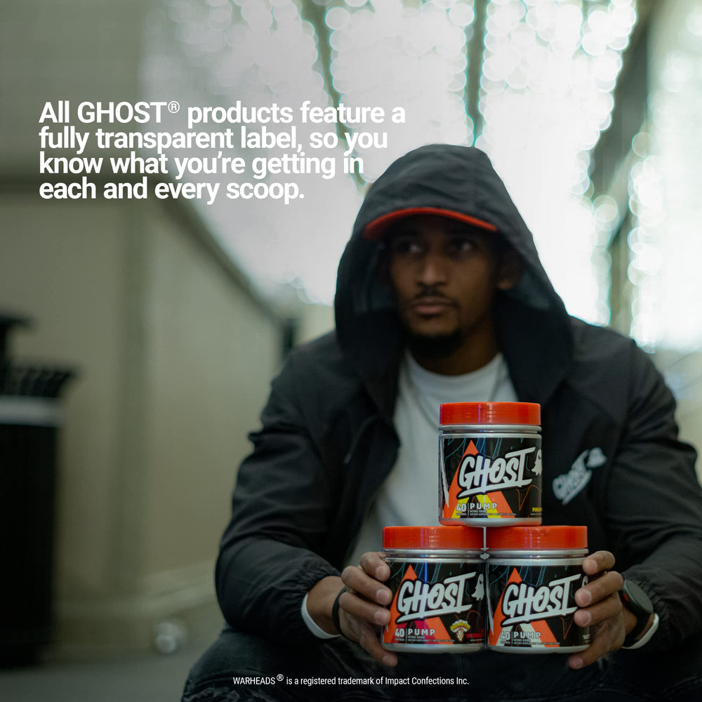 Scoop of GHOST Pump Natty powder