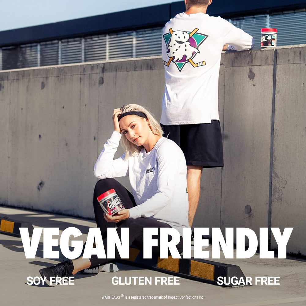 GHOST Pump label with complete transparent ingredient disclosure