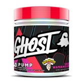 Front view of GHOST Pump Nitric Oxide Powder Warheads Sour Watermelon 40 servings