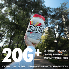 GHOST Vegan Protein Powder 2lb packaging