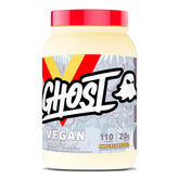 GHOST Vegan Protein Powder Pancake Batter 2lb container – front view