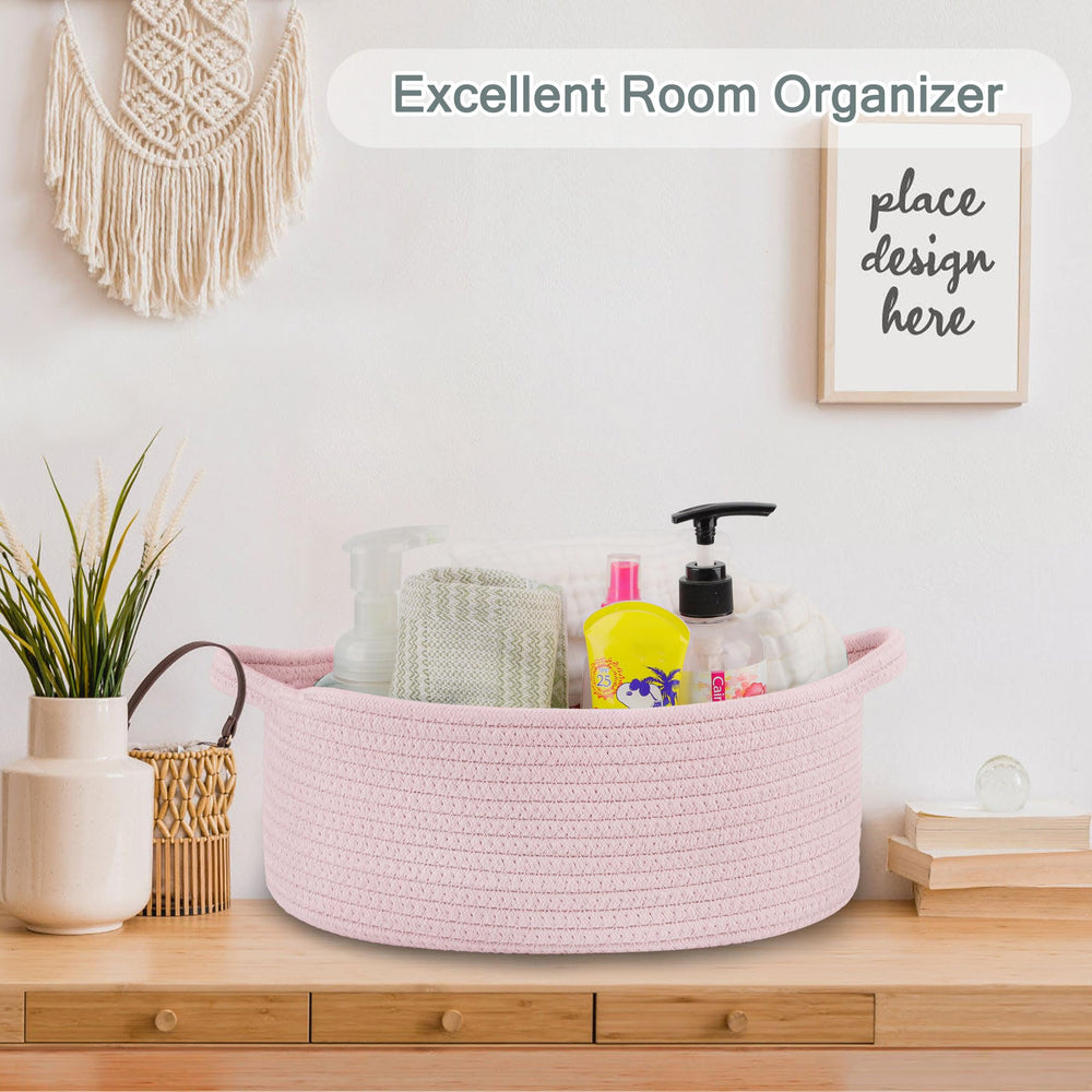 Gift basket used for home organization and storage
