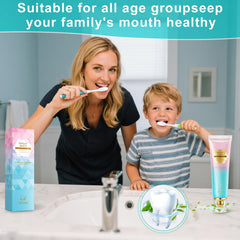 Gift-ready Niacinamide toothpaste packaging