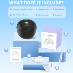 Gift-ready packaging for the ultrasonic cleaner