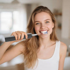 Gift-ready packaging for electric toothbrush with accessories