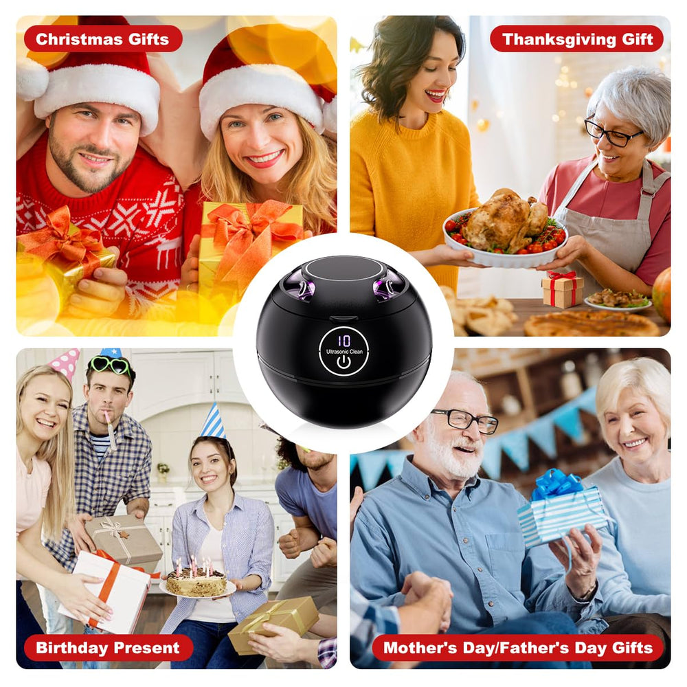 Gift-ready packaging for ultrasonic dental cleaner