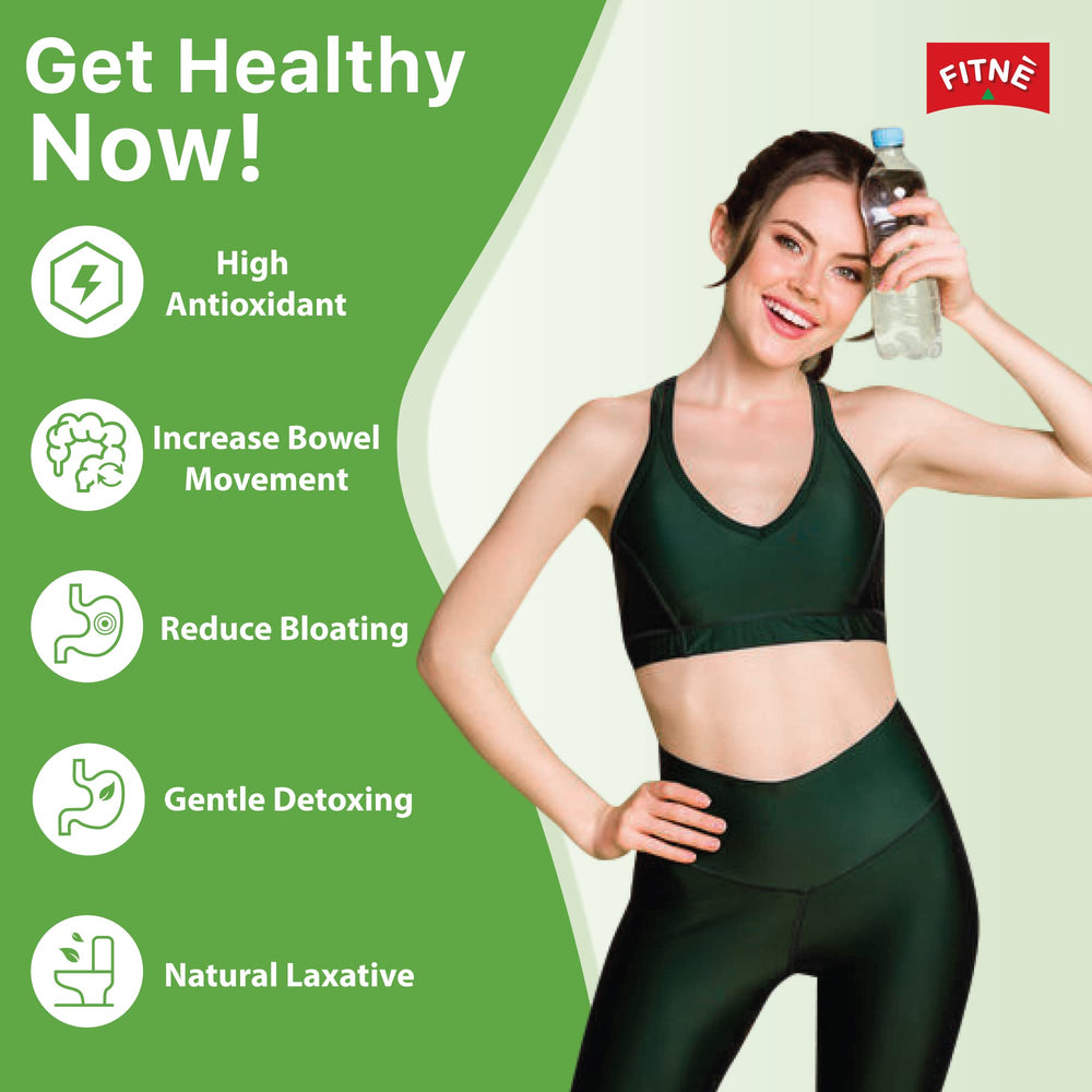 Gift-ready FITNÈ tea box on display