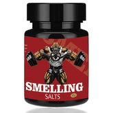 GIHNJSI Powerlifter smelling salts bottle enables quick energy boost before workouts.