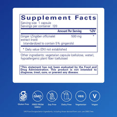 Ginger Extract supporting digestive health