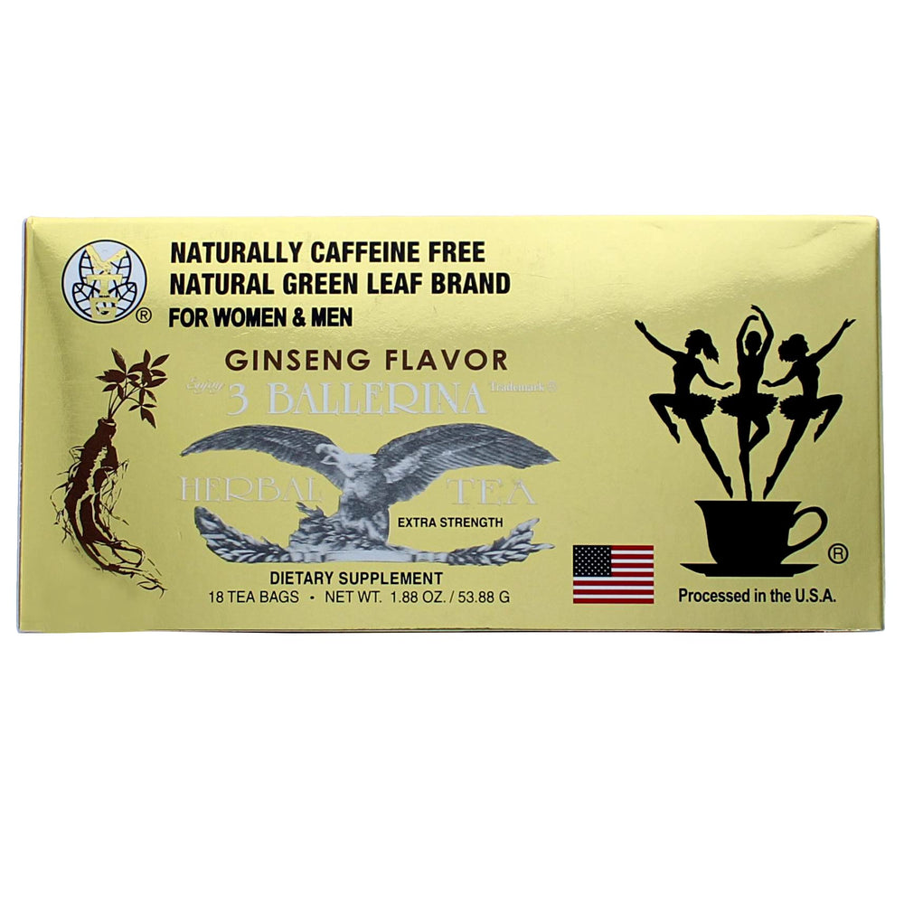 Box of Ginseng Flavor Tea 18 bags