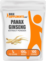 Ginseng Root Extract Powder – Panax Ginseng, 100 g packaging