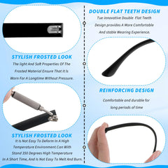 Close-up of temple dimensions and nose pads