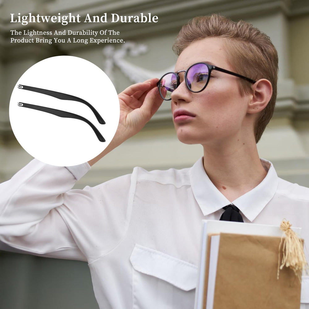 Easy installation of glasses leg replacement with included parts