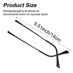 Screws and washers for glasses arm replacement