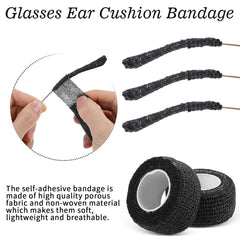 Anti-slip temple tips gripping sunglasses