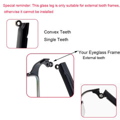 Screws and 3-in-1 screwdriver included in eyewear repair kit