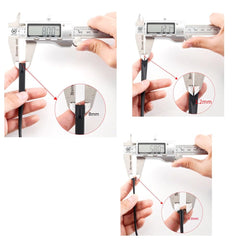 External tooth frame compatible glasses leg replacement kit