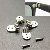 Glasses hinge replacement kit 6.0mm 4+3 – hinge set